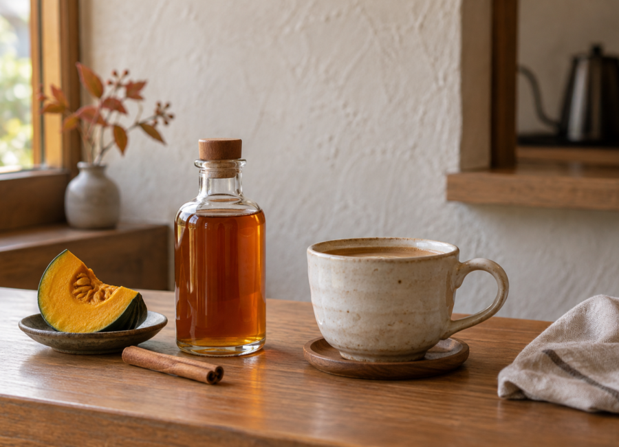 pumpkin syrup for coffee