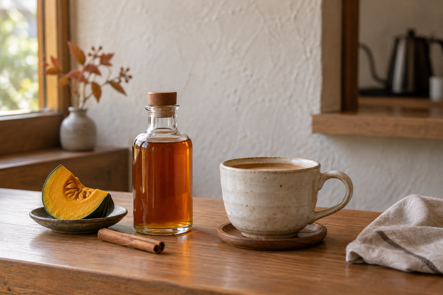 pumpkin syrup for coffee